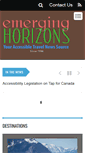 Mobile Screenshot of emerginghorizons.com